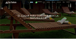 Desktop Screenshot of cabanaslossaucos.com
